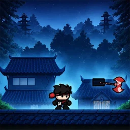 Icône de Ninja Warrior Game